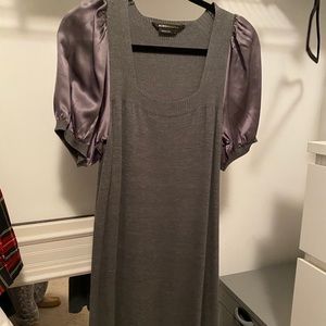 Grey sleeves with bell sleeves